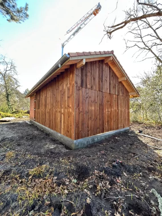 Réalisation d'un abris pour voitures en bois à Capbreton, Capbreton, SARL NICOLAS DIRIS