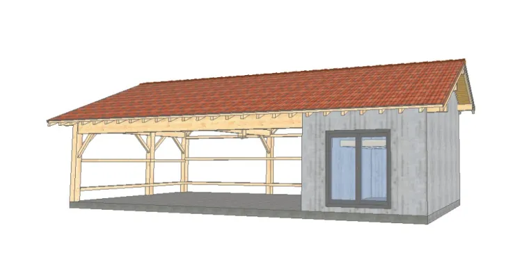 Réalisation de plan numérique 3D pour une rénovation de charpente à Hossegor, Capbreton, SARL NICOLAS DIRIS