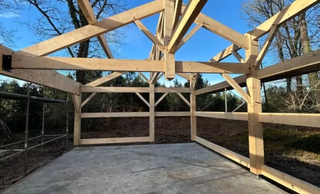 Réalisation d'un abris pour voitures en bois à Capbreton, Capbreton, SARL NICOLAS DIRIS