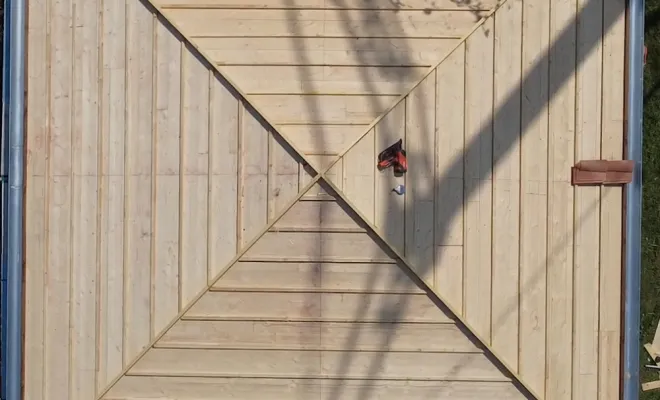 Fabrication et pose d'un carport en bois à Seignosse , Capbreton, SARL NICOLAS DIRIS
